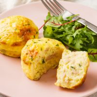 Ham and Cheese Egg Bakes